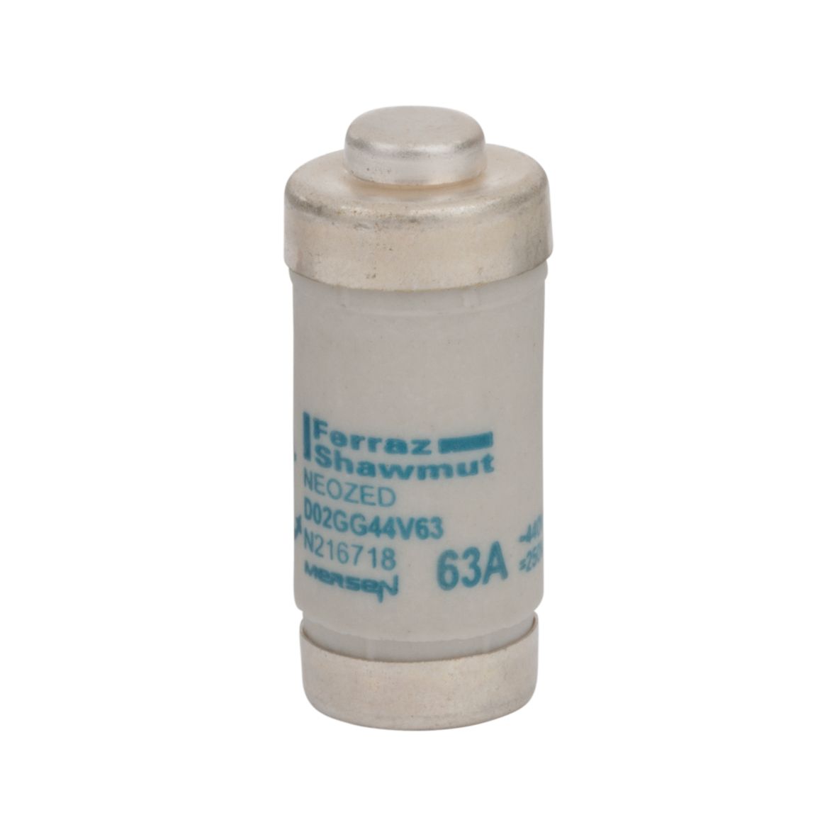 N216718 - Neozed D0 fuse-link gG, 440VAC, D02, 63A, copper, marine